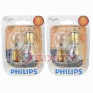 2 pc Philips Brake Light Bulbs for Plymouth Belvedere Cambridge Concord gk