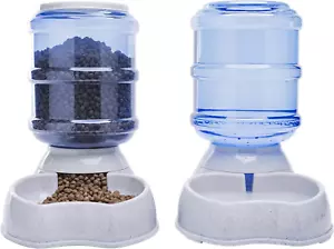 Pet Feeder and Water Food Dispenser Automatic Water Bowl for Dogs Cats, Bpa-Free - Picture 1 of 9