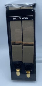 Bill Blass Suspenders Style 1402010 Length 52 Color Camel - Picture 1 of 4