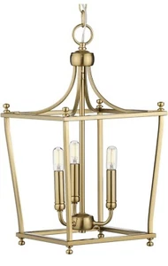 Progress Lighting - Three Light Foyer Pendant - Parkhurst - 3 Light in New - Picture 1 of 10