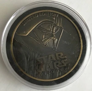 Star Wars Episode 3 Limited Edition Commemorative Coin 2005 Revenge of the Sith - Picture 1 of 2