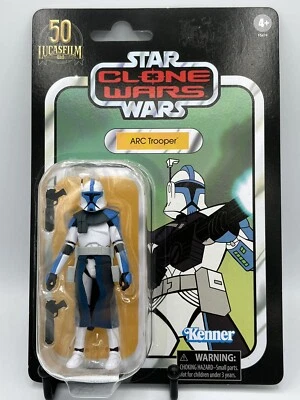 Figura Star Wars Colección Vintage ARC Trooper Clone Wars VC212 Exclusiva, Casi Nueva en Caja Foto 1 de 3