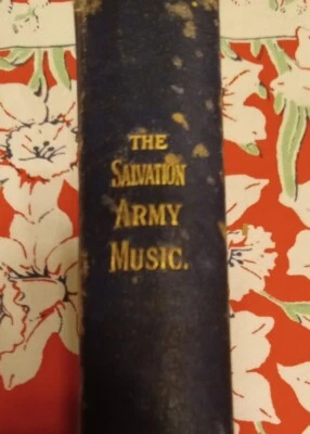 The Salvation Army Music Book 1900 Antique Collector  Foto 1 de 4
