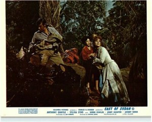 East Of Sudan Original Lobby Card Sylvia Syms Derek Fowlds Jenny Agutter 1964