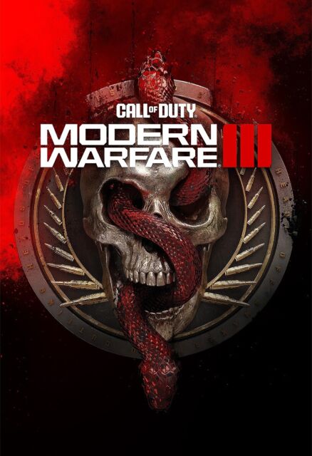 Call of Duty Modern Warfare 2 2022 Promo Poster Ghost (B) *CoD MW2* *MIIW* * MW2*