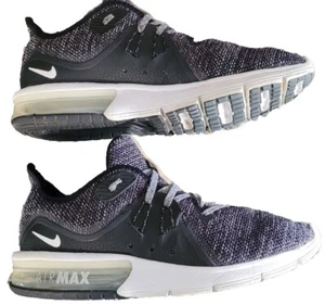 Nike Damen sequent Air Max 908993-011 schwarz weiß grau UK 5, Euro 38,5, US 7,5 - Bild 1 von 10