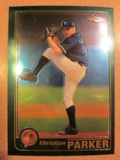 2001 TOPPS CHROME #T79 CHRISTIAN PARKER NEW YORK YANKEES