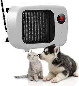 Dog House Heater (300W/600W) with Heat Settings Overheat Protection Wall-Mount - Picture 1 of 8