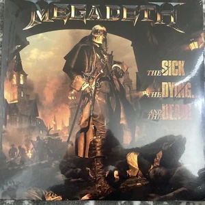 Megadeth Ltd. Blue Green Vinyl 2LP The Sick, The Dying, The Dead SEALED Mustaine - Picture 1 of 1
