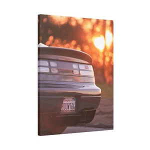 Nissan 300zx High Resolution Museum Quality Vertical Car Canvas Print #001 - Picture 1 of 10
