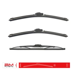 Front and Rear Windshield Wiper Blade For Honda CRV CR-V 2012-2016 Set 3 - Picture 1 of 7