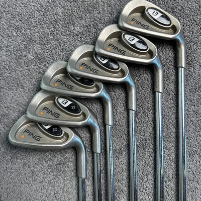 Ping i3 Plus Iron Set 5-PW Orange Dot Regular Steel Shaft Mens Right Hand - Image 1 of 4