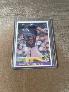 1984 Donruss Baseball Ryne Sandberg #311 Chicago Cubs - Picture 1 of 2