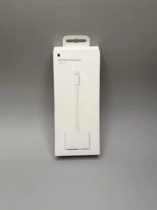 GENUINE Original Apple Lightning To Digital AV Adapter MW2P3AM/A A1438 White - Picture 1 of 3