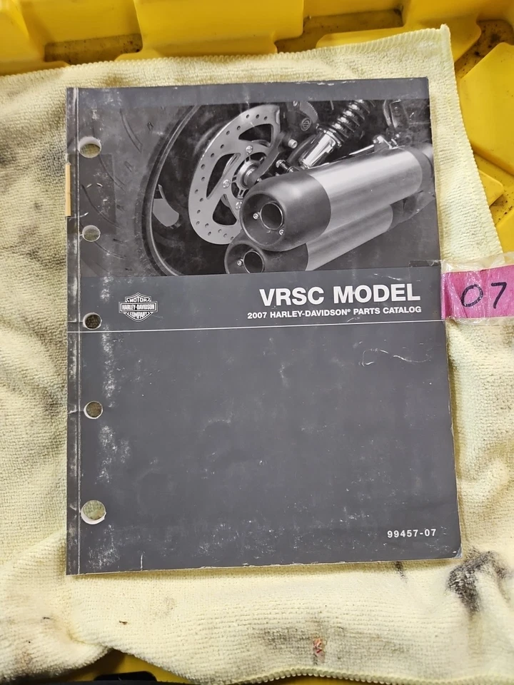 Harley-Davidson 2007 VRSC/V-ROD CATÁLOGO DE PIEZAS MANUAL 99457-07 Foto 1 de 1