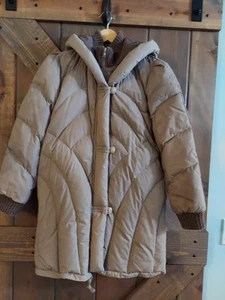 Vintage J. Gallery Down Coat Size XS Long Length Very Good Condition - Picture 1 of 10