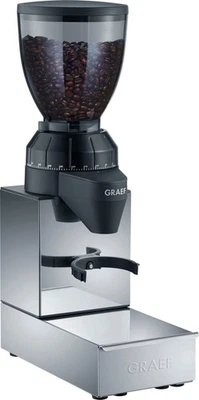 GRAEF Kaffeemühle CM850 128 Watt 350 g Bohnenbehälter Mühle mit Kegelmahlwerk