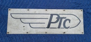 PTC SEPTA SIGN PHILADELPHIA MARKET FRANKFORD SUBWAY BUDD CAR ALMOND JOY 1960'S - Picture 1 of 3