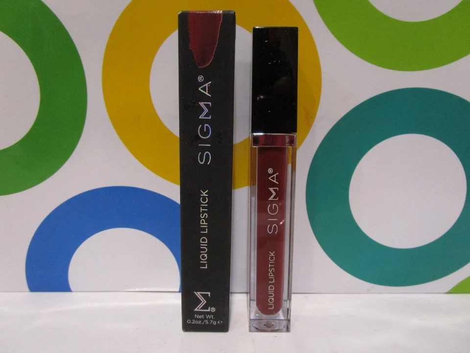 SIGMA ~ LÁPIZ LABIAL LÍQUIDO ~ BELLADONA ~ 0,2 OZ Foto 1 de 1