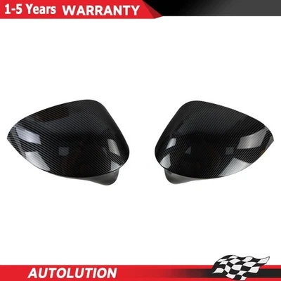 Side Mirror Cover For Seat Ibiza MK4 6J 2008-2017 Seat Exeo 3R 08-13 Carbon Look Foto 1 de 4