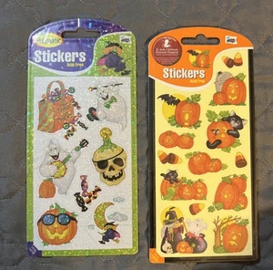 Pegatinas prismáticas de Halloween de colección y olor a molo fantasma calabazas caramelo nuevo paquete abierto - Imagen 1 de 4