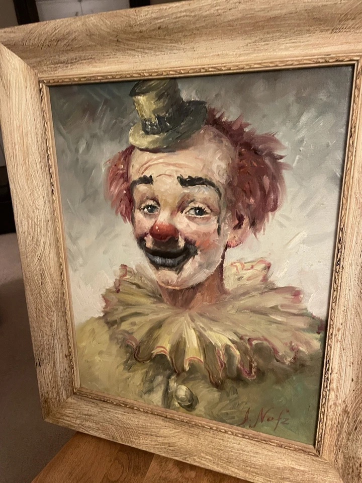 Pintura payaso A.Noff Foto 1 de 4