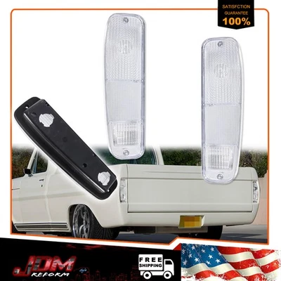 Luces traseras transparentes para Ford F150/F250/F350 Bronco E100 E150 E250 E350 1973-1979 Foto 1 de 4