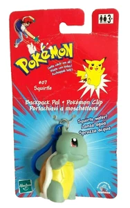 Pokemon Squirtle #07 Backpack Pal Pokemon Clip Hasbro 1998/2000 - Rare - Picture 1 of 3