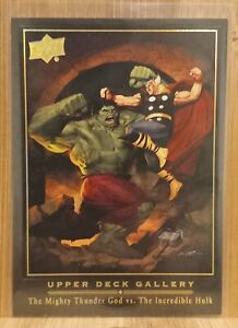 2019 Upper Deck Marvel Gallery San Diego Comic Con - The Might Thunder God Vs...