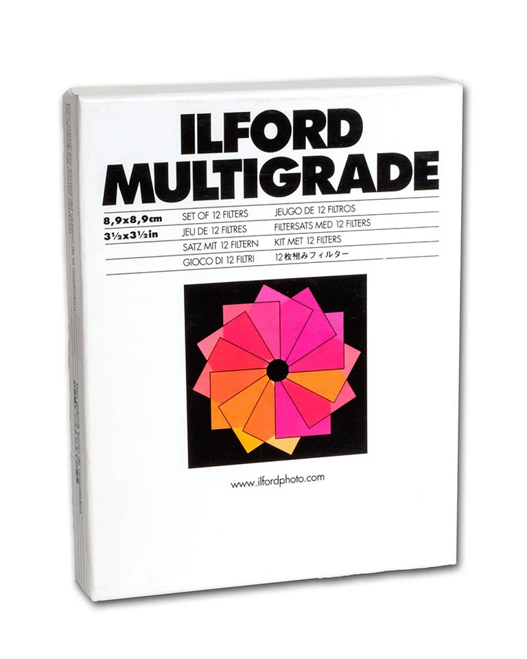 Ilford Multigrade Set 12 Filtri cm. 9 x 9 - 1762628 - Immagine 1 di 1
