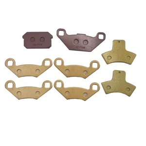 8PCS Front & Rear Brake Pads Fits LINHAI 260 300 400 500 ATV UTV 4X4 BIG HORN - Picture 1 of 9