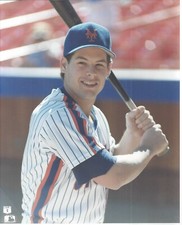 Gregg Jefferies ML Baseball 8X10" New York Mets Color Photo  