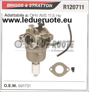 591731 WANNENVERGASER BRIGGS & STRATTON OHV AVS 17,5 PS - Bild 1 von 1