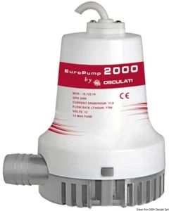 Europump II Submersible Bilge Pump 2000 12 V - Picture 1 of 1