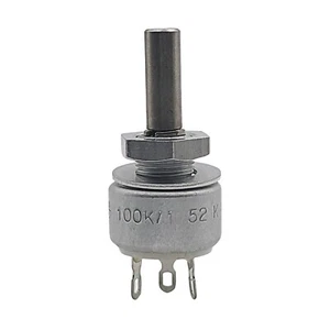Draloric 100k Ohm lineares Kegelpotentiometer Einzeldrehung - Bild 1 von 6