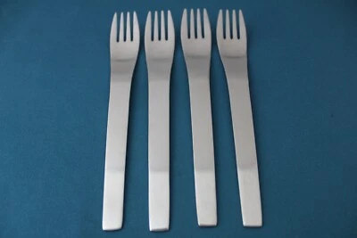 4 Tenedores Ensalada Dalia PICASSO Satinado 18/8 Inoxidable Moderno España 7 3/8" Foto 1 de 4