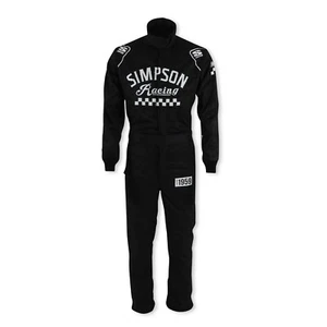 Simpson Racing CK02421 Checkers Suit Black - Bild 1 von 7