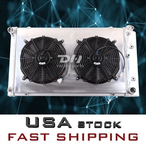 Ventilador de cubierta de radiador CC161 3 filas para Chevy Caprice C20/El Camino Impala 1971-1990 - Imagen 1 de 10
