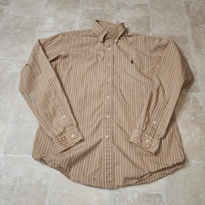 Ralph Lauren Custom Fit Button Up Shirt Men's Medium - Picture 1 of 11