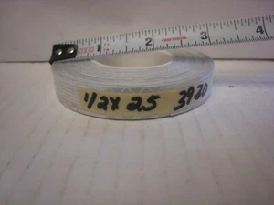3M White 3930 High Intensity Prismatic Reflective  Tape 1/2" X 25 feet - Picture 1 of 8