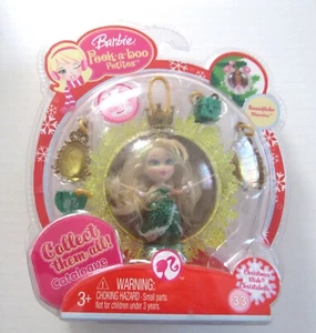 Barbie 2008 Christmas Wish Christabelle Snowflake Flurries Peek-a-boo Petites - Picture 1 of 7