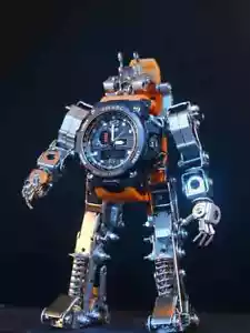 400+ STCK. 3D Mechanisch Metall Modellbaugruppe Kreativer Uhrenständer Zum Selbermachen Roboter Spielzeug - Bild 1 von 14