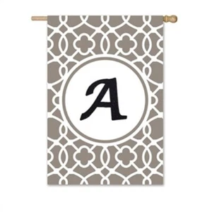 Cuadrifolio Personalizable Monograma Evergreen 13S8284 CASA DE GAMUZA Bandera 29" X 43" - Imagen 1 de 1