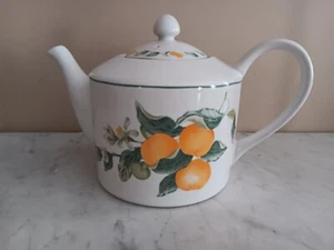 Julie Pople Country Fruit Collection Porzellan Teekanne 6 Tassen  - Bild 1 von 6