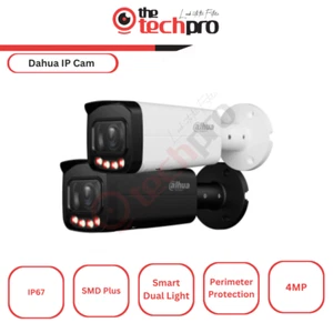 Dahua 4MP Smart Doppia Luce Vari-focale Bullet WizSense Telecamera di Rete, IR e Caldo - Foto 1 di 6