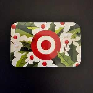 Target Christmas Holly NEW COLLECTIBLE GIFT CARD ($0 Value) - Picture 1 of 1