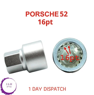 SECURITY MASTER 52 LWNK 16 SPLINE KEY FOR PORSCHE, UK STOCK - Image 1 of 4