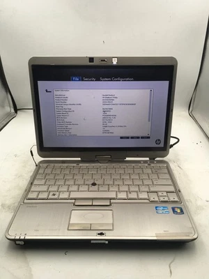 HP ELITEBOOK 2760P - BOOTS TO BIOS/BAD LCD - INTEL I5 2520M - NO RAM - READ - BB - Image 1 of 4