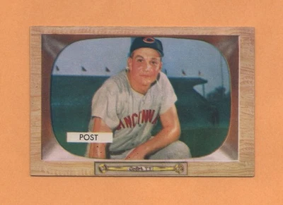 1955 Bowman Wally Post #32 - Image 1 of 2