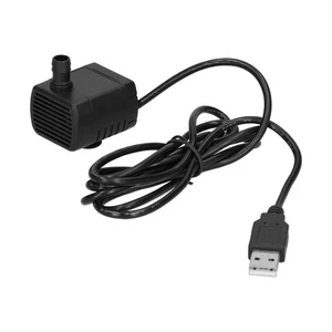 Water Pump USB Plug Brushless Micro Submersible Pump Circulation Device DC5V HLF - Picture 1 of 12